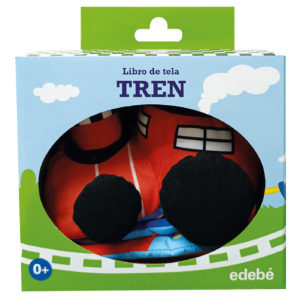 TREN. LIBRO DE TELA PARA BEBÉS