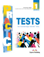 Portada del libro PRACTICE TESTS FOR CARMBRIDGE IGCSE ESL BOOK 1