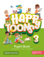 Portada del libro HAPPYTOONS PUPIL’S BOOK LEVEL 3