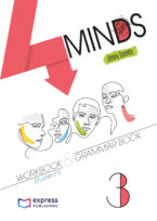 Portada del libro 4MINDS WORKBOOK & GRAMMAR BOOK 3