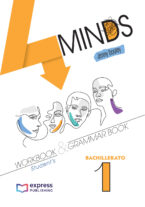Portada del libro 4MINDS WORKBOOK & GRAMMAR BOOK 1