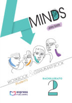 Portada del libro 4MINDS WORKBOOK & GRAMMAR BOOK 2