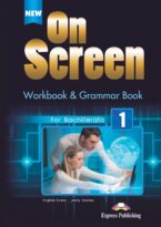 Portada del libro NEW ON SCREEN FOR BACHILLERATO 1 WORKBOOK PACK