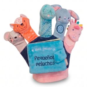 PEQUEÑOS PELUCHES (LIBRO GUANTE CON TÍTERES DE DEDO)