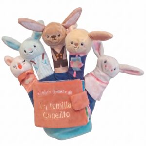 LA FAMILIA CONEJITO (LIBRO GUANTE CON TÍTERES DE DEDO)